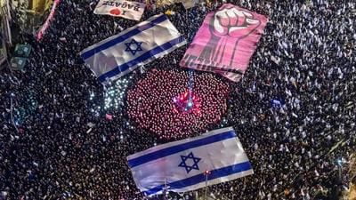 Protests in Kaplan Street,  Israel, 2023