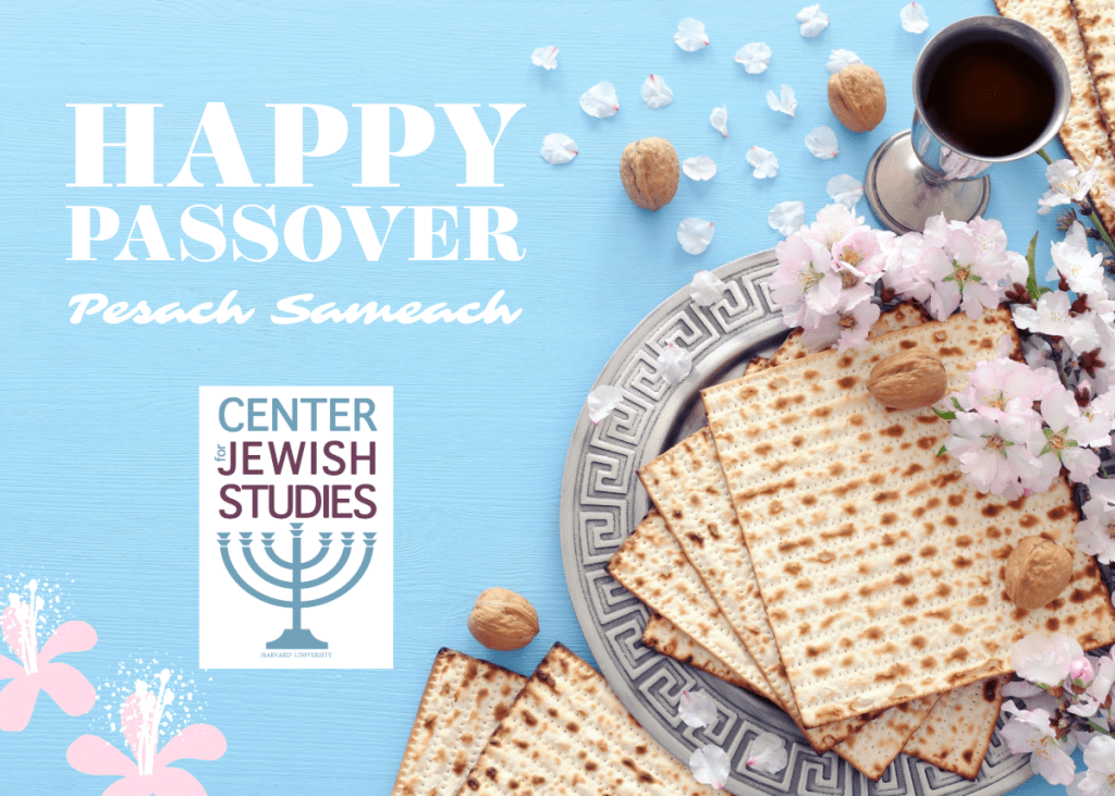 Decorative Passover greeting
